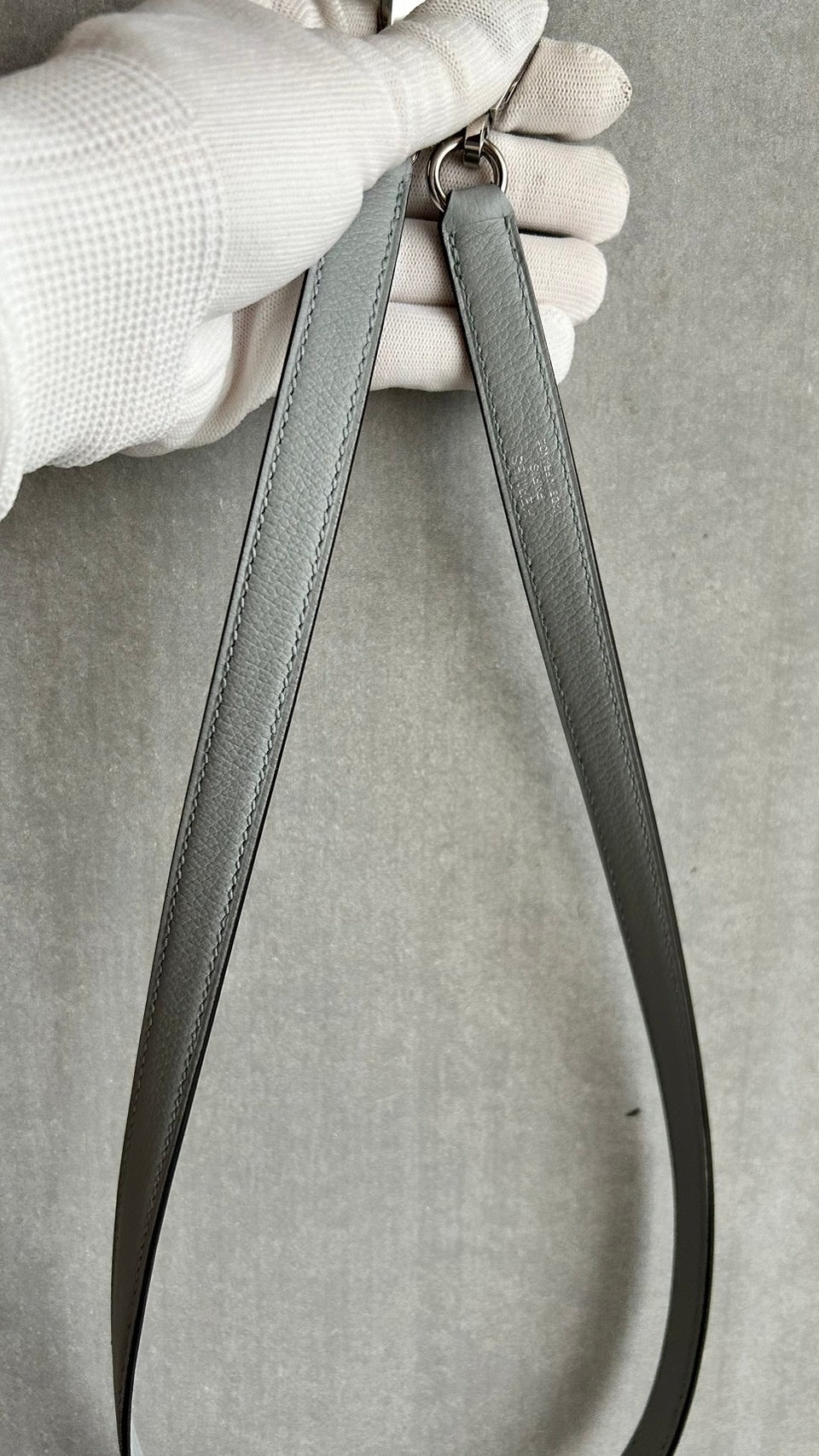 【HERMES】ボリード1923 ブルークラシエ シルバー金具 #669