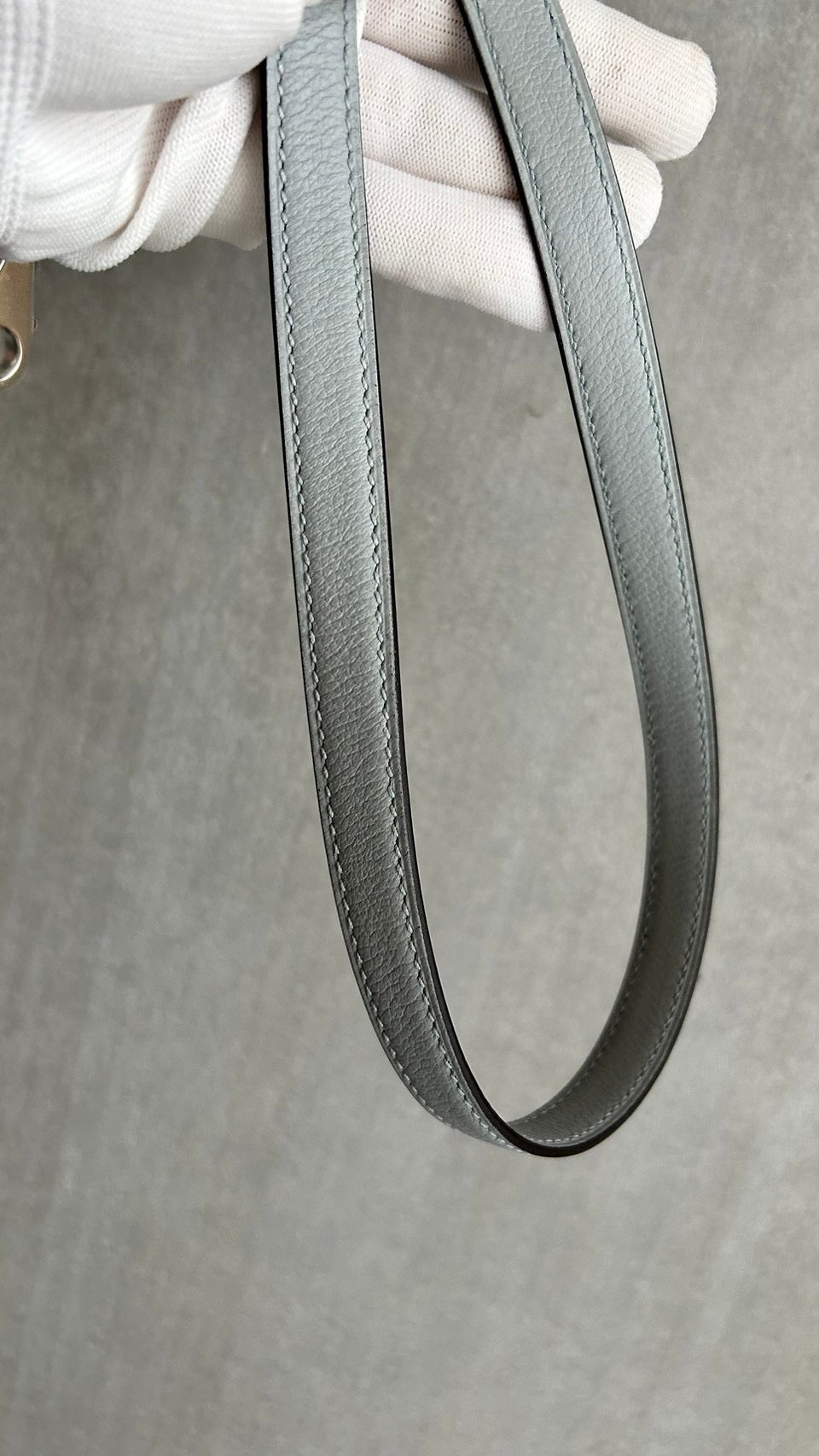 【HERMES】ボリード1923 ブルークラシエ シルバー金具 #669