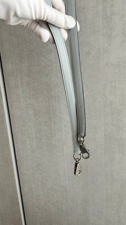 【HERMES】ボリード1923 ブルークラシエ シルバー金具 #669