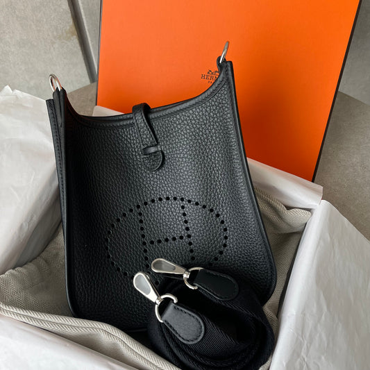 HERMES エヴリンTPM ノワール#2654
