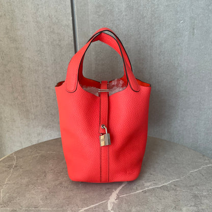 HERMES ピコタンロックPM ローズテキサス#2656