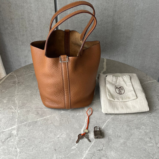 HERMES ピコタンロック PM ゴールド #2682