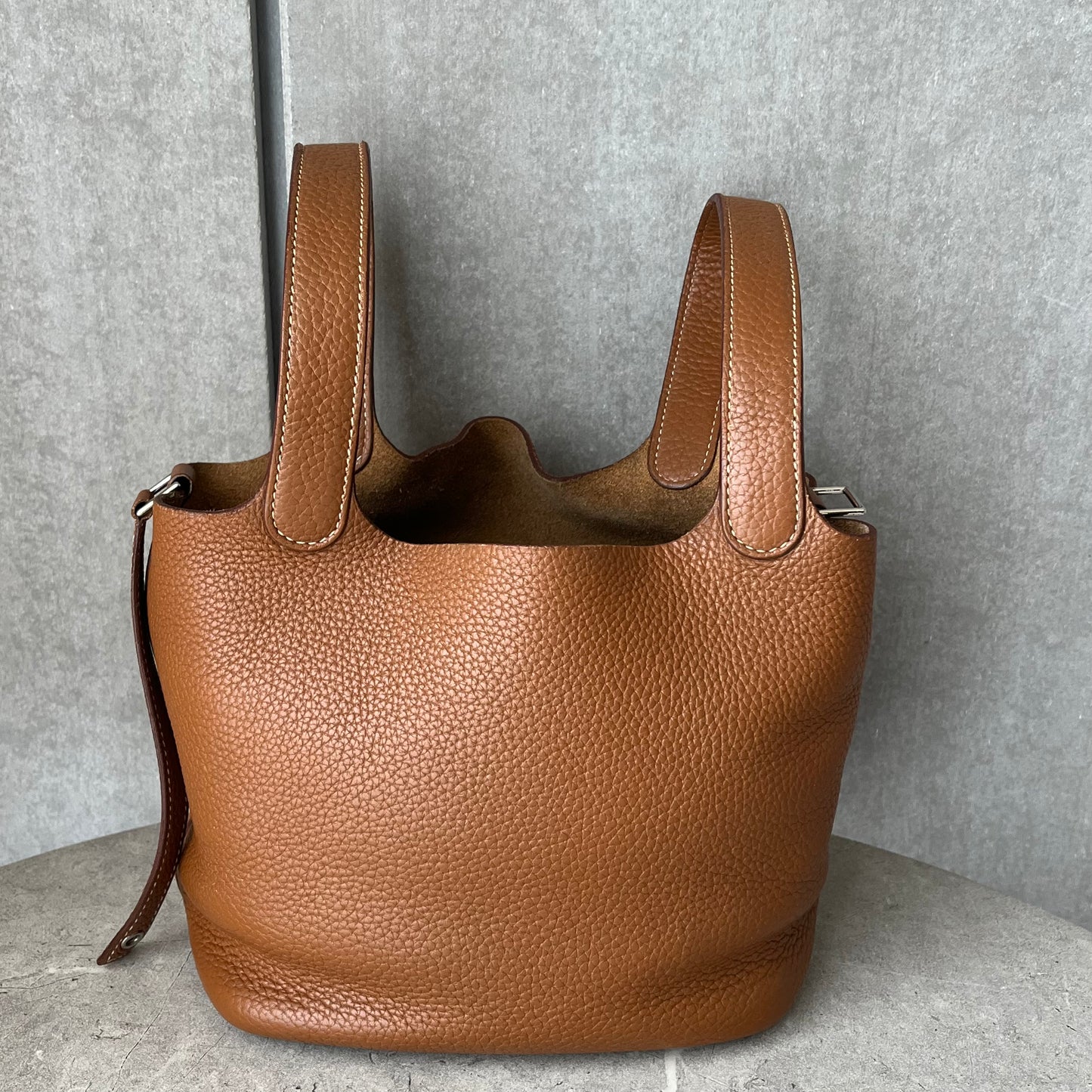 HERMES ピコタンロック PM ゴールド #2682