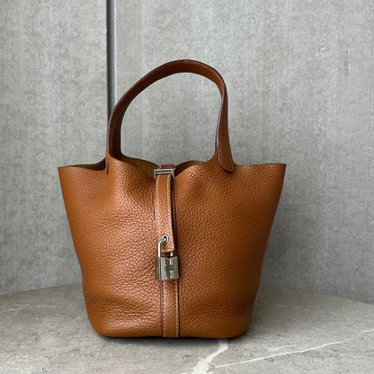 HERMES ピコタンロック PM ゴールド #2682