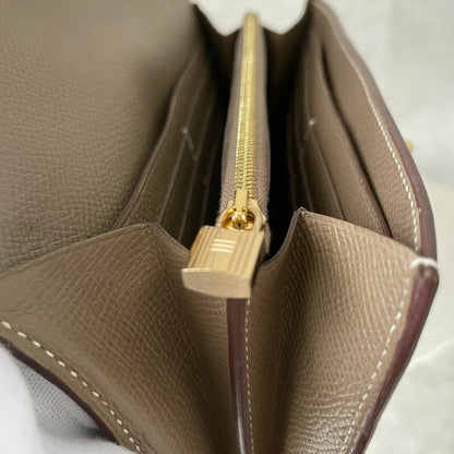 HERMES ケリーウォレット エトゥープ #2663