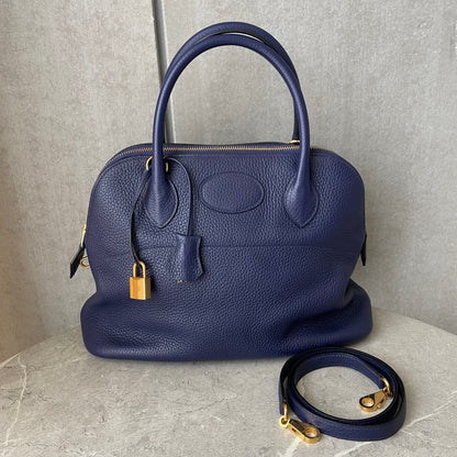HERMES ボリード31 ブルーアンクル#2658