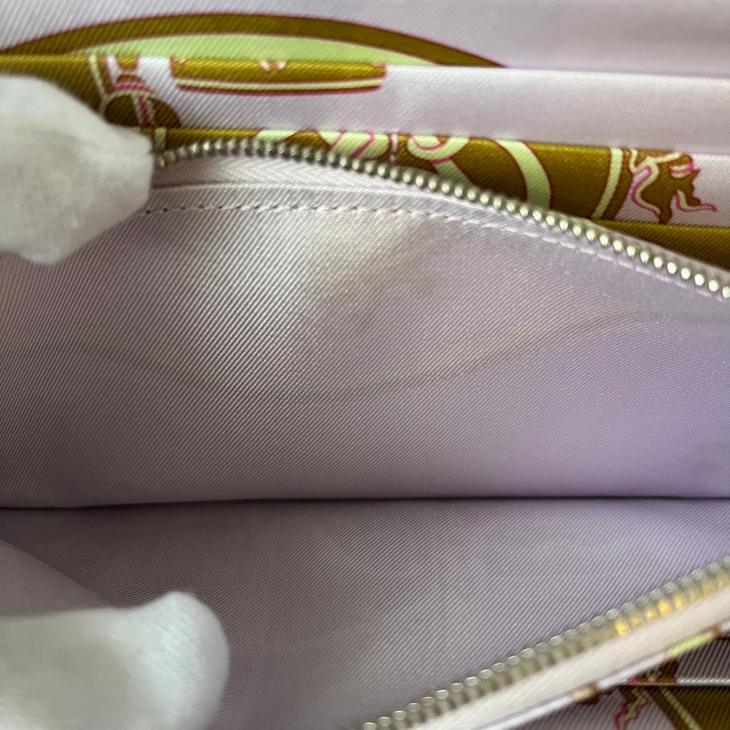 HERMES シルクインロング ナタ #2677