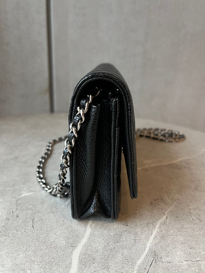 CHANEL チェーンウォレット ノワール #2675