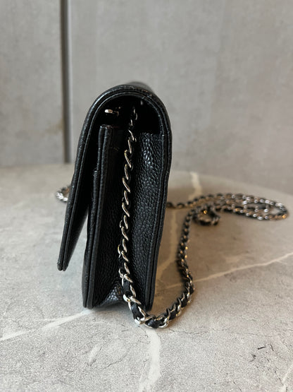 CHANEL チェーンウォレット ノワール #2675