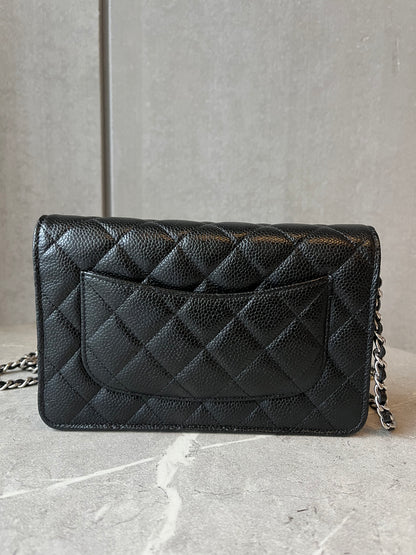 CHANEL チェーンウォレット ノワール #2675