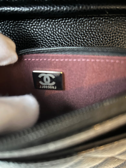 CHANEL チェーンウォレット ノワール #2675