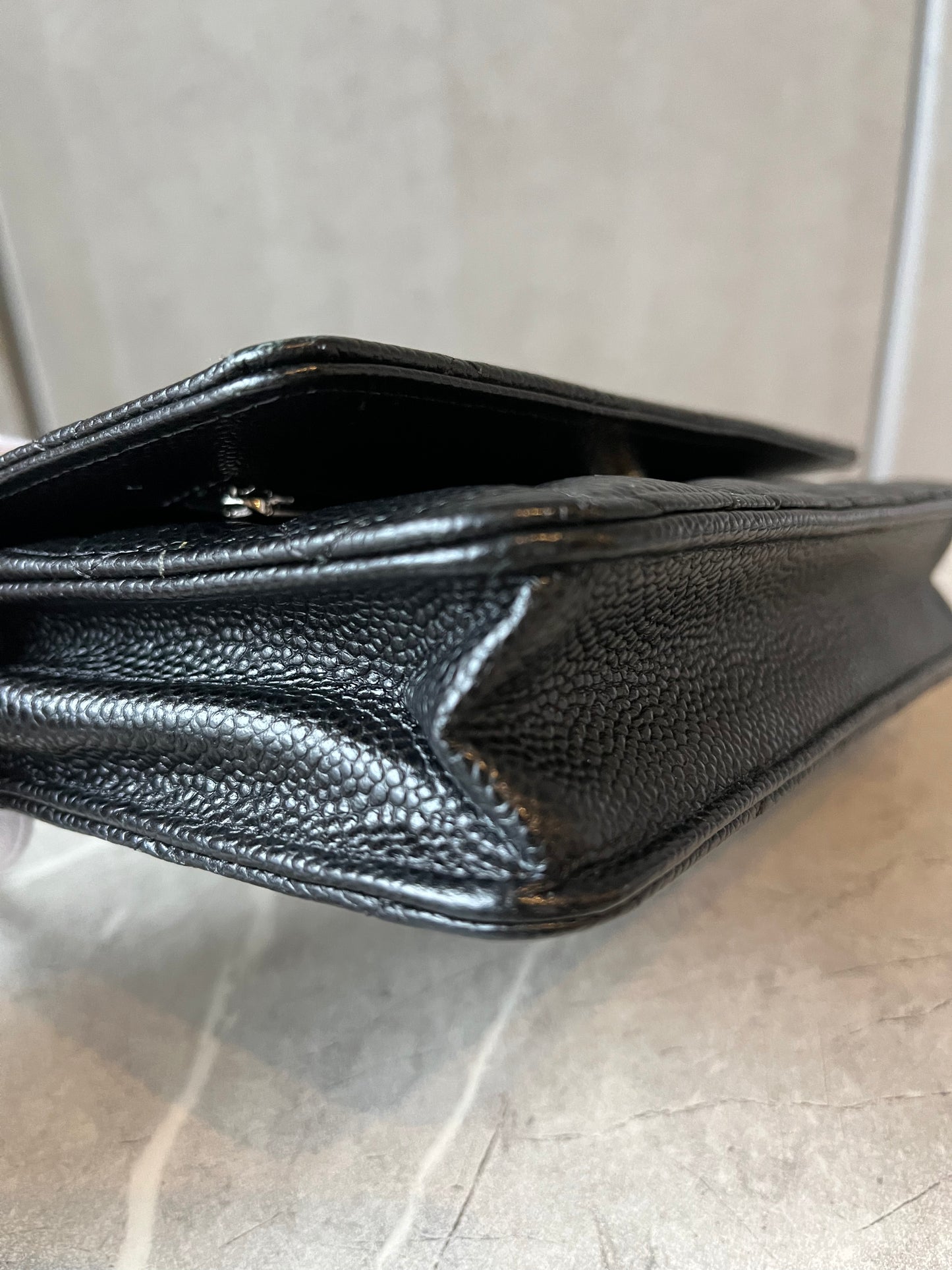 CHANEL チェーンウォレット ノワール #2675