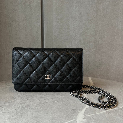 CHANEL チェーンウォレット ノワール #2675
