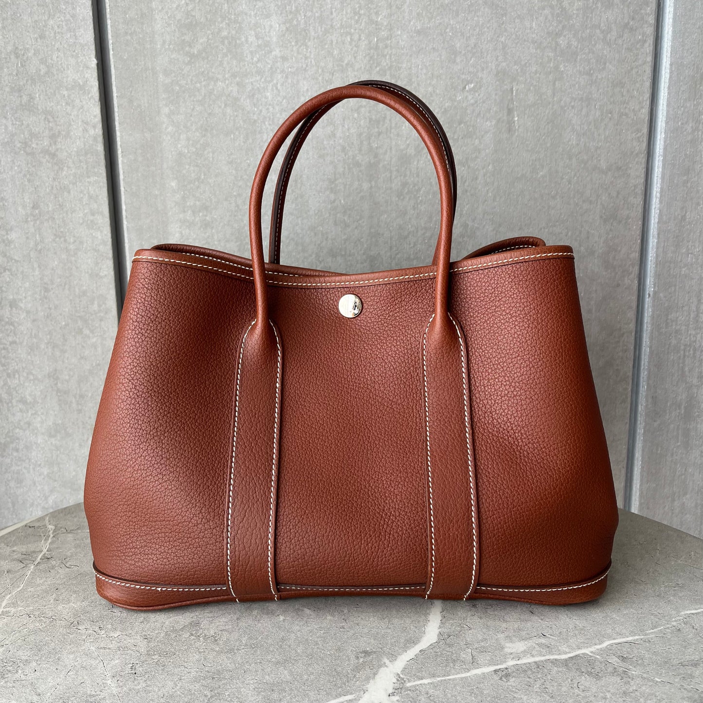 HERMES ガーデンパーティー/オールレザー  TPM #2685