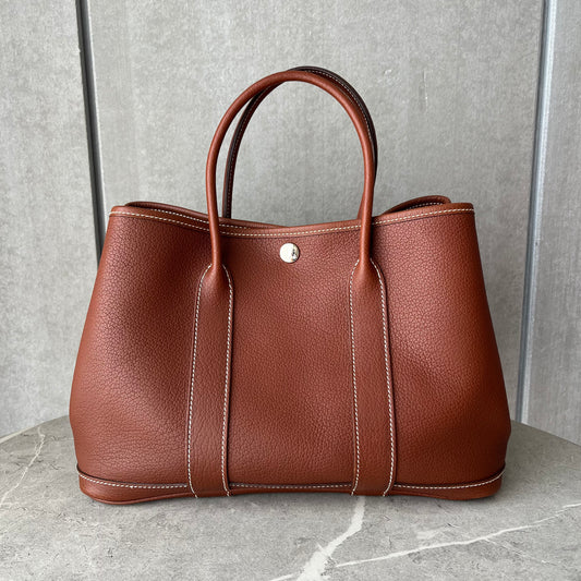 HERMES ガーデンパーティー/オールレザー  TPM #2685