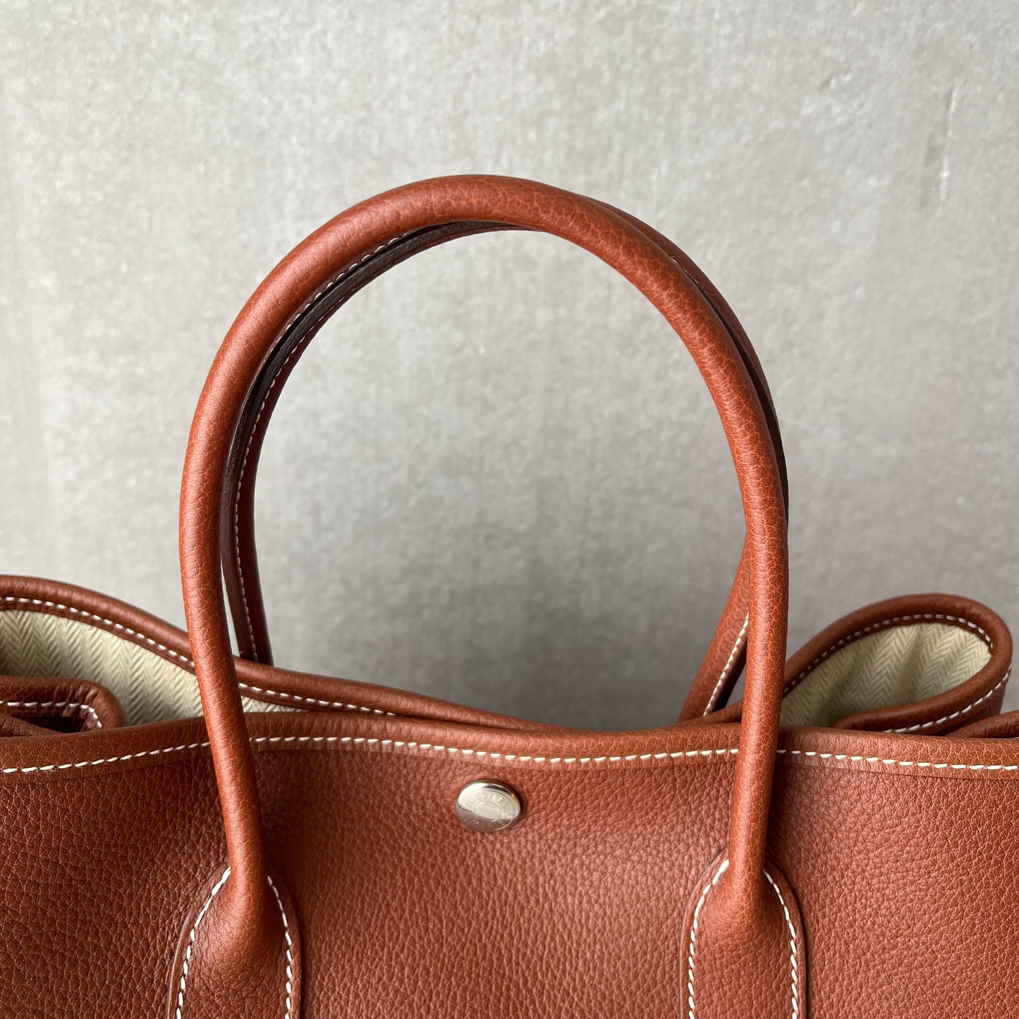 HERMES ガーデンパーティー/オールレザー  TPM #2685