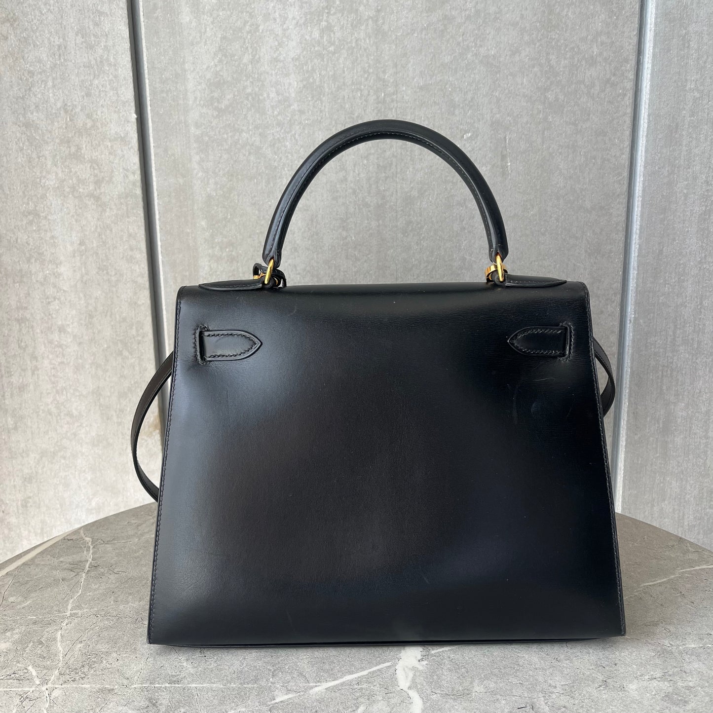 HERMES ケリー 28 ノワール  #2688