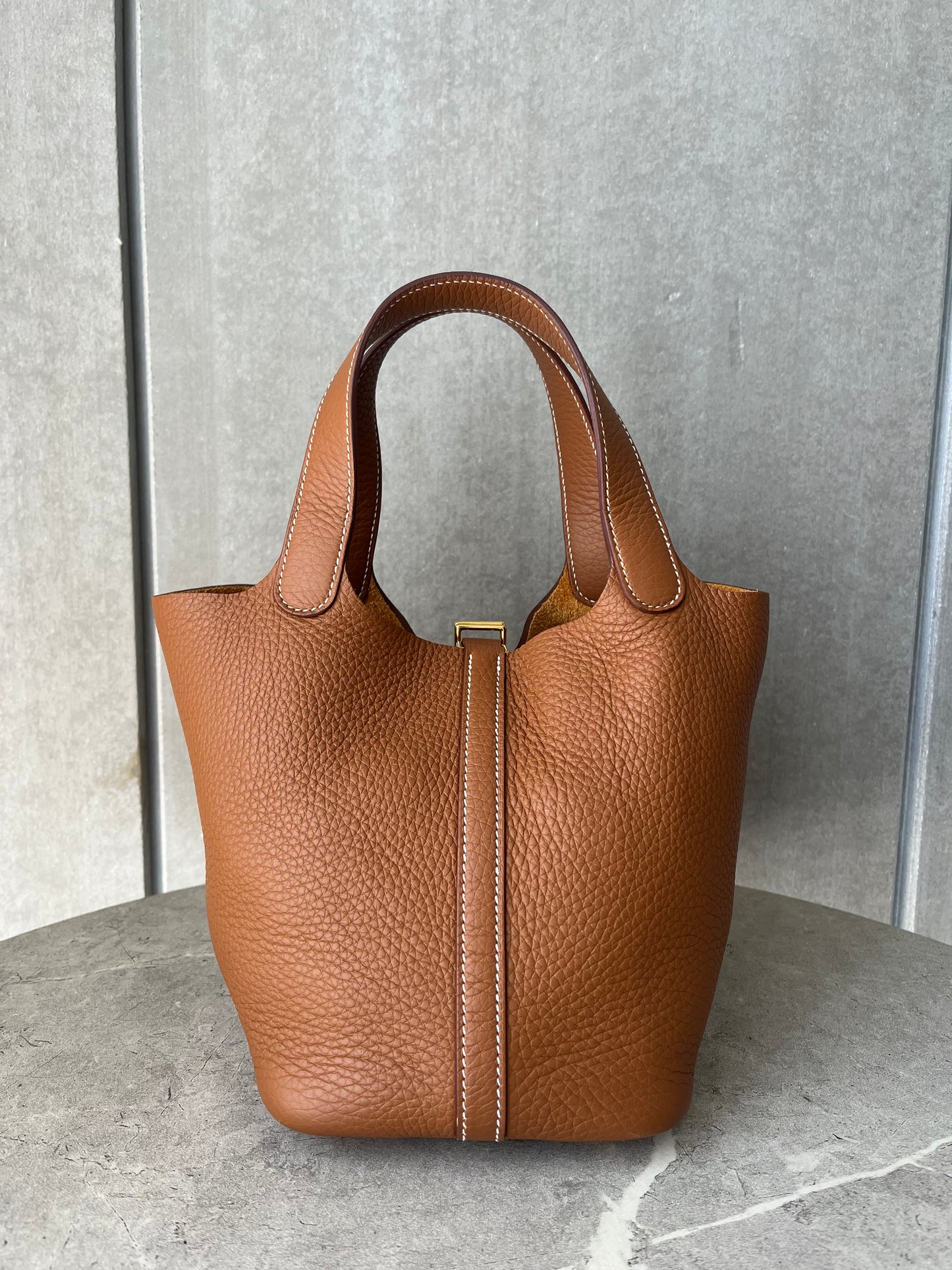 HERMES ピコタンロック PM ゴールド #2687
