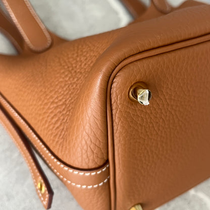 HERMES ピコタンロック PM ゴールド #2687