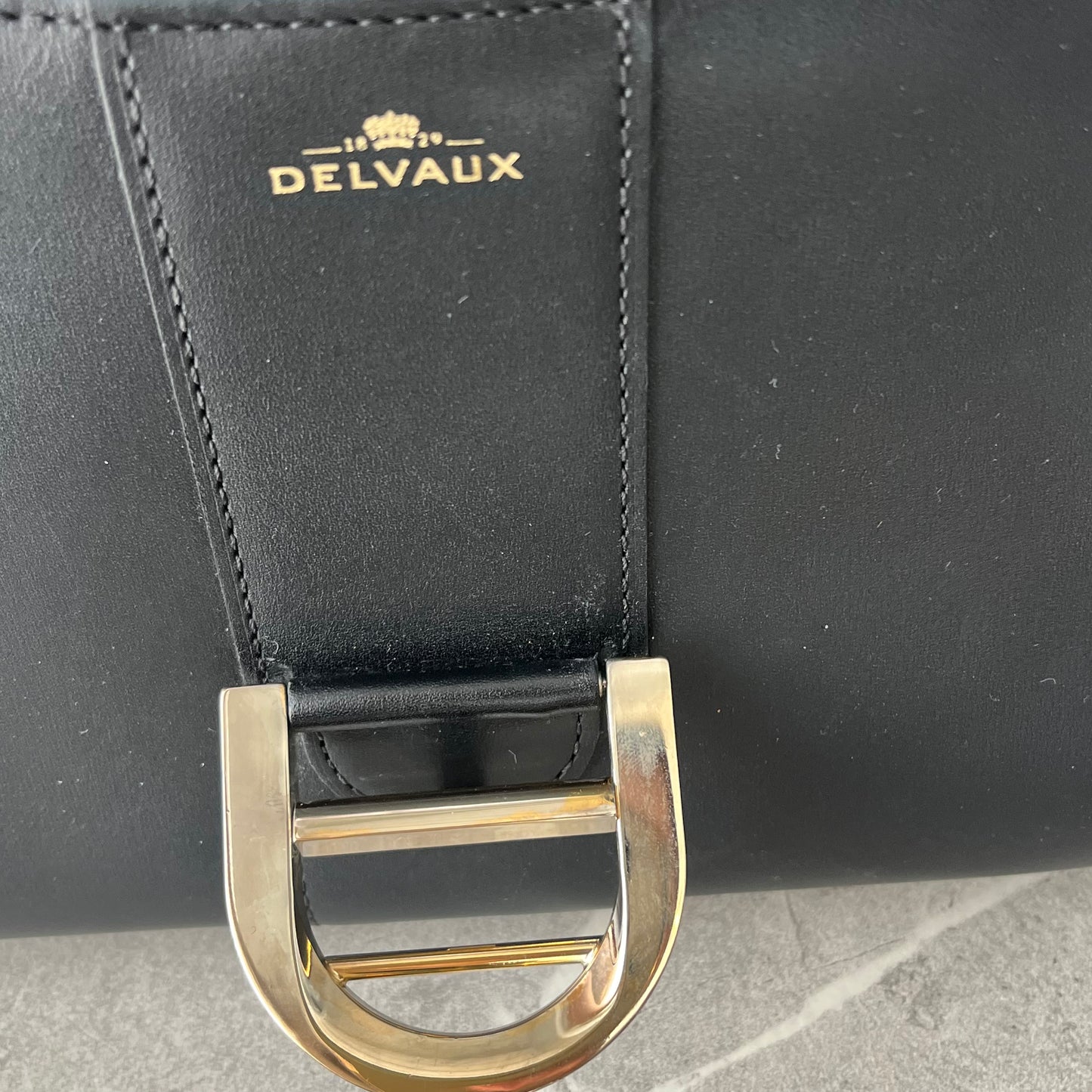 Delvaux ブリヨン ミニ ブラック #2689