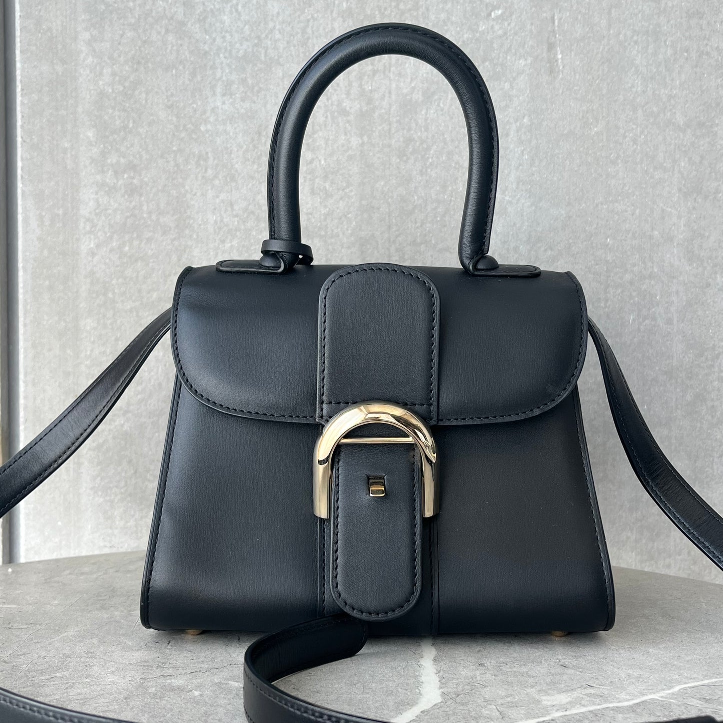 Delvaux ブリヨン ミニ ブラック #2689