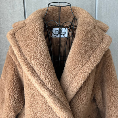 Max Mara テディコート XS キャメル  #2706