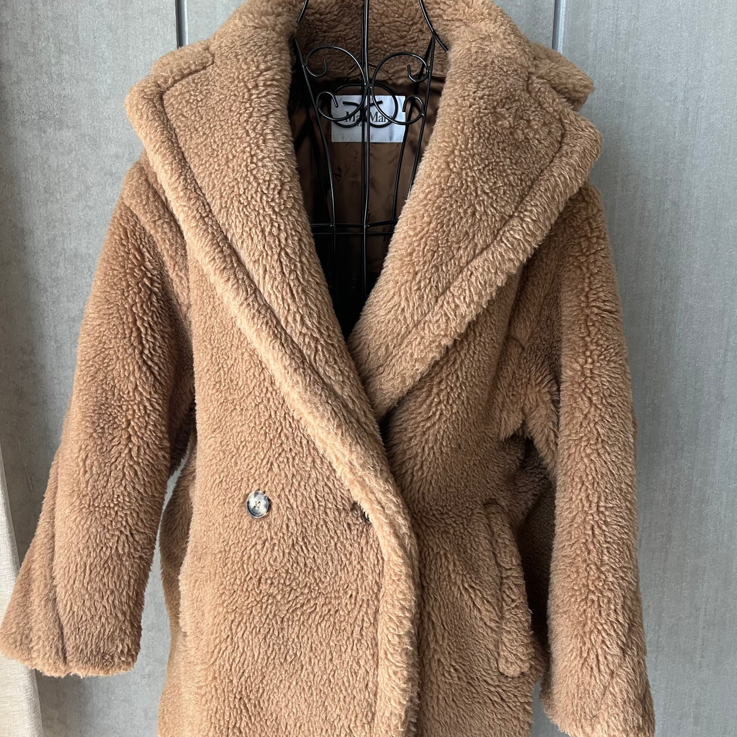 Max Mara テディコート XS キャメル  #2706