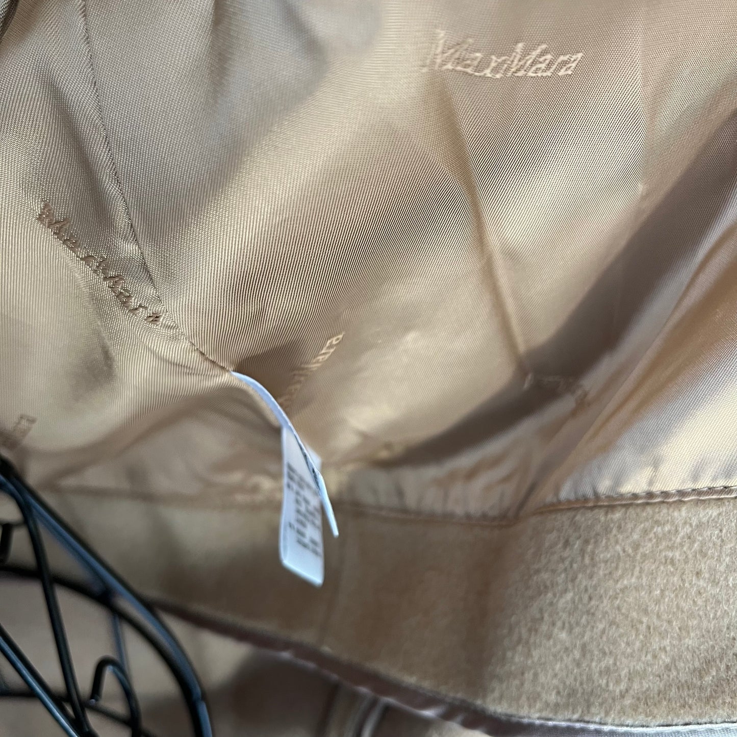 Max Mara 38 キャメル #2705