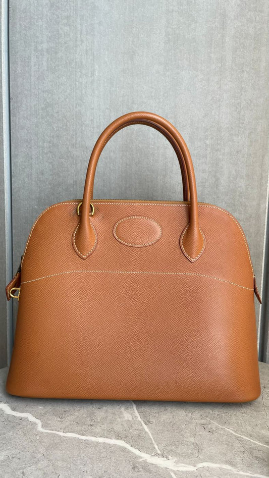 エルメス ボリード ゴールド クシュベル ゴールド金具 ヴィンテージ #2077