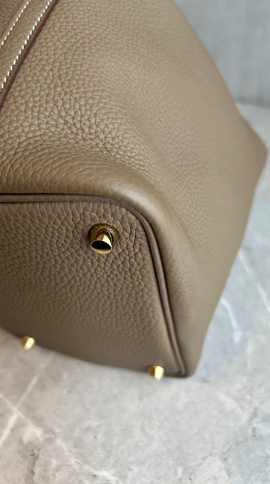 ピコタンロックPM/エトゥープ/ゴールド金具 #1393 – K's selection