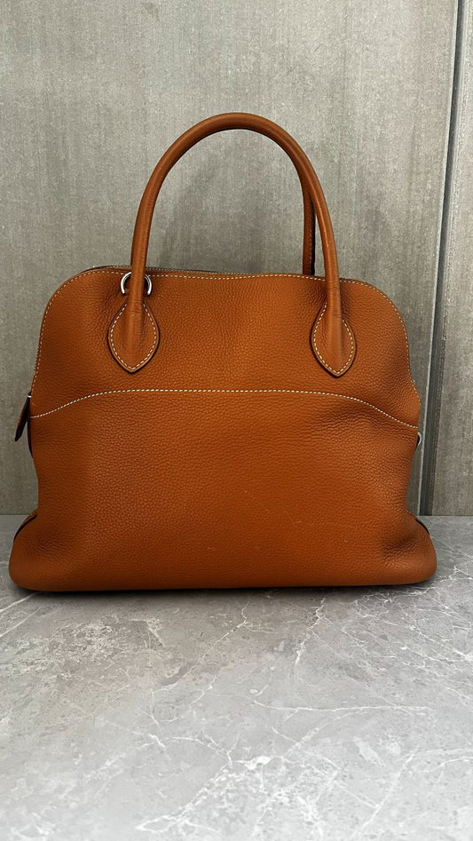 エルメス ボリード ゴールド トリヨンクレマンス シルバー金具 #2079