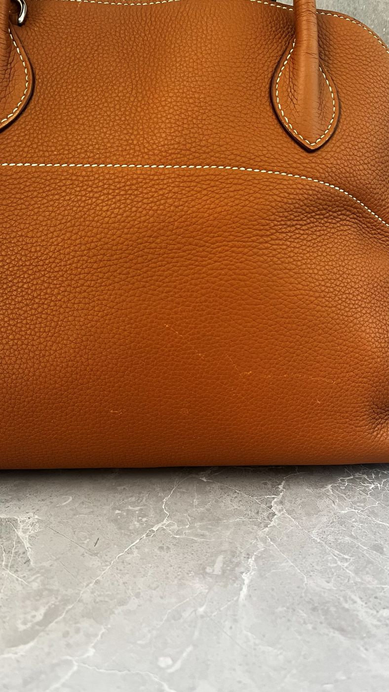 エルメス ボリード ゴールド トリヨンクレマンス シルバー金具 #2079
