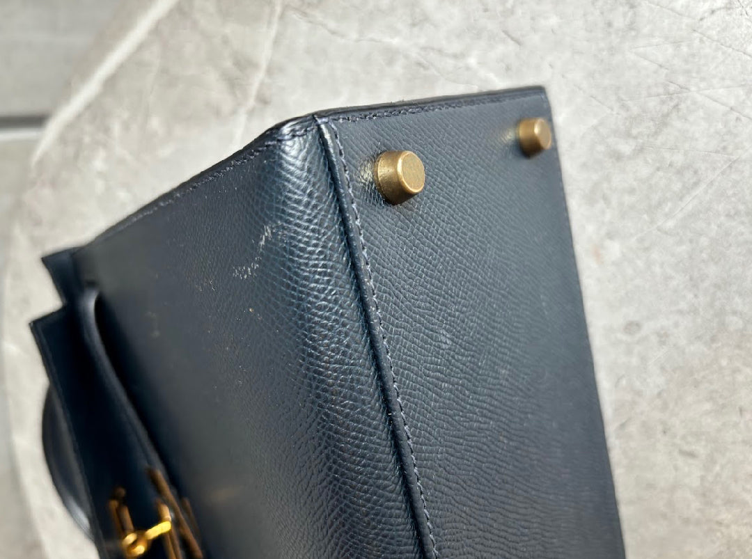 [HERMES] Kelly To Go Noir Gold Hardware