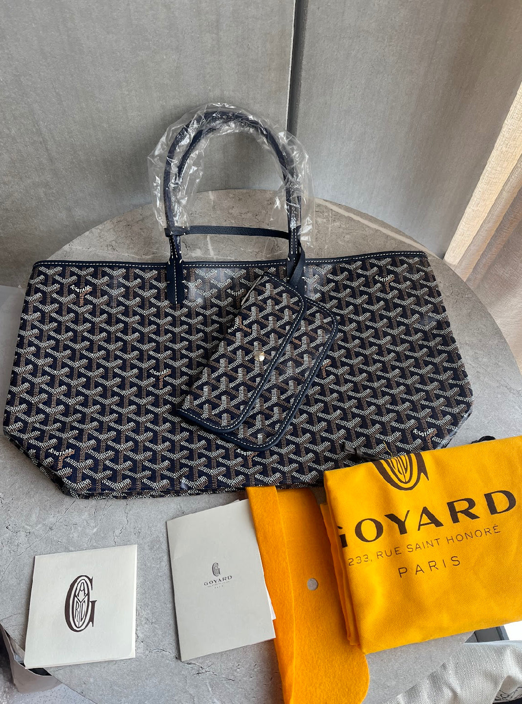 【GOYARD】サンルイ/ネイビー #832
