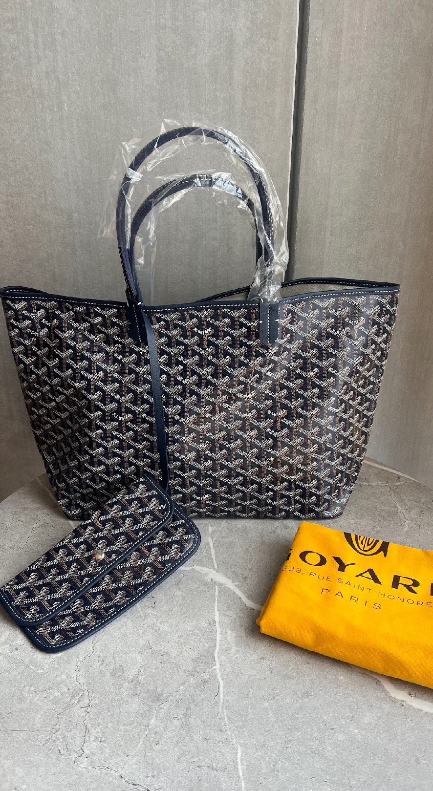【GOYARD】サンルイ/ネイビー #832