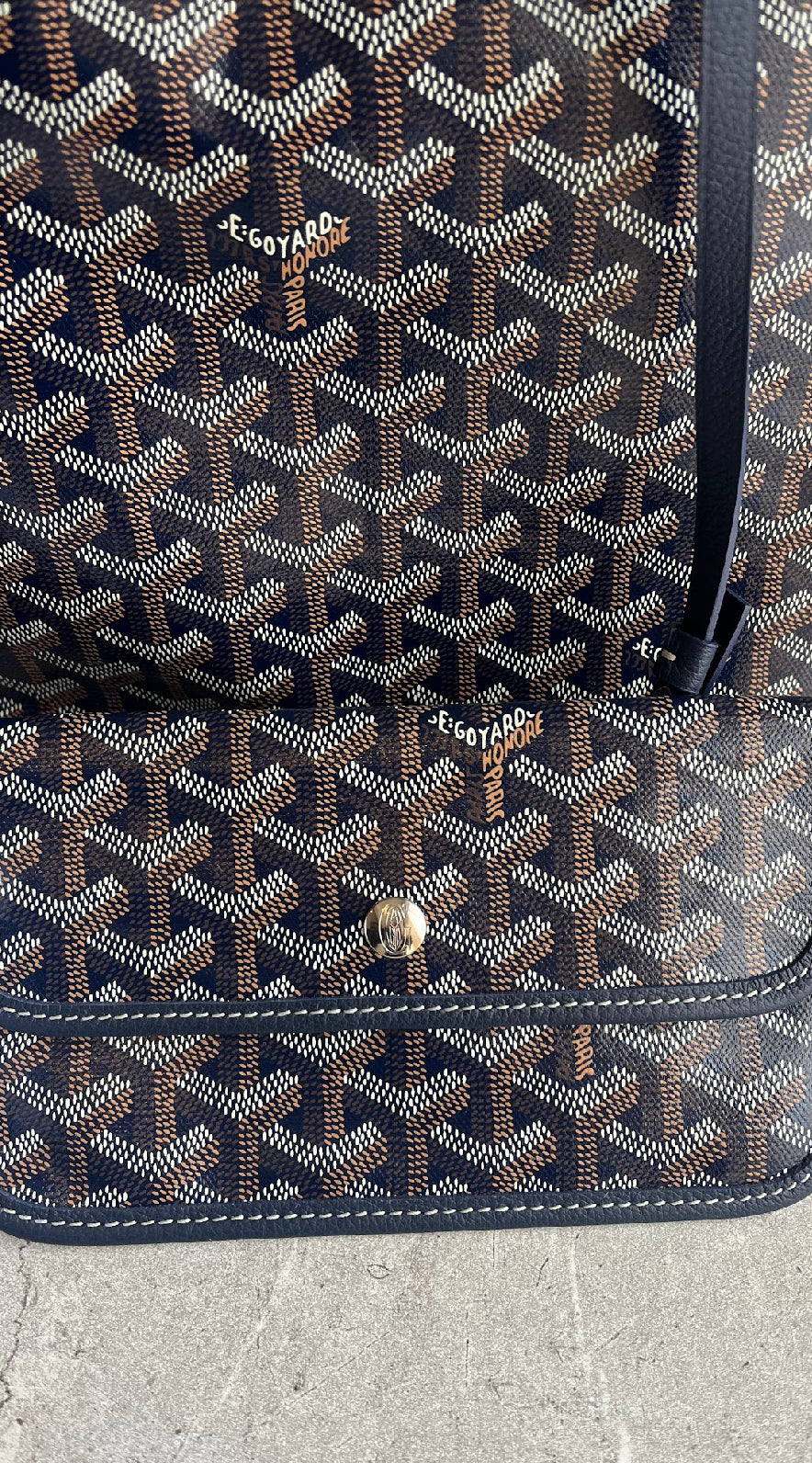 【GOYARD】サンルイ/ネイビー #832