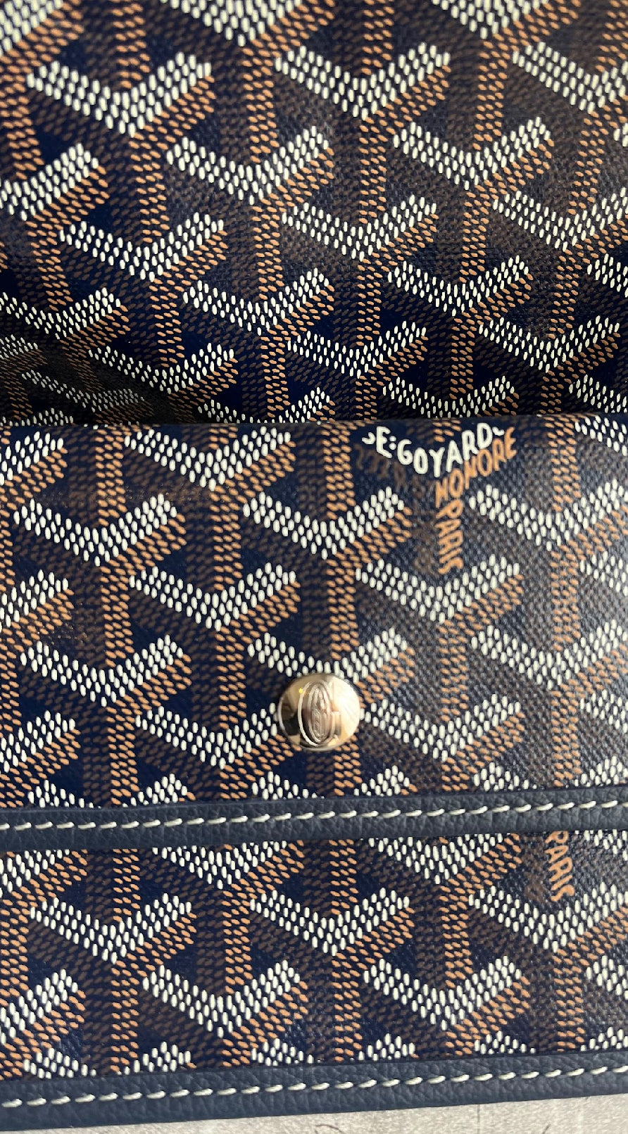 【GOYARD】サンルイ/ネイビー #832