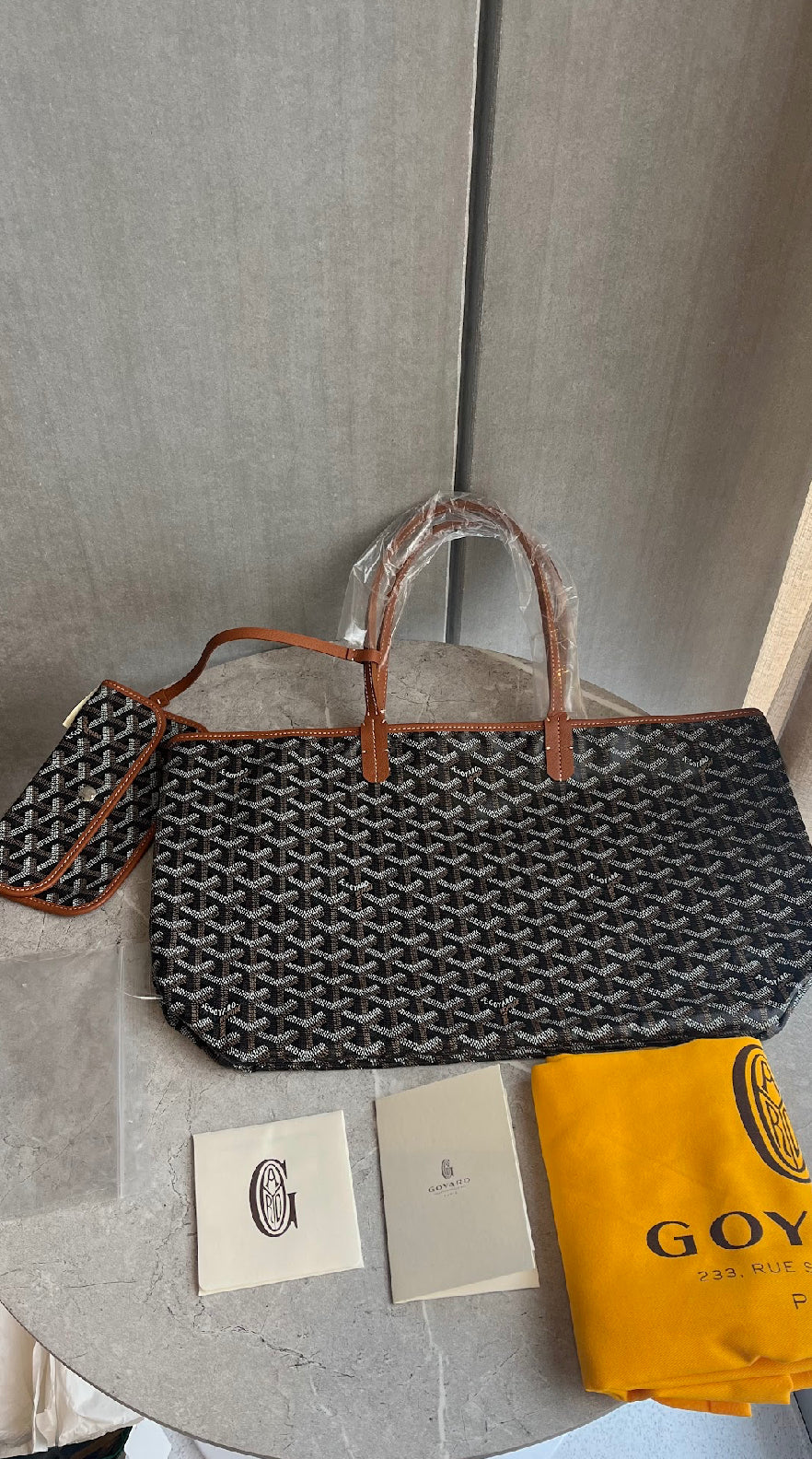 【GOYARD】サンルイ/ブラック #833