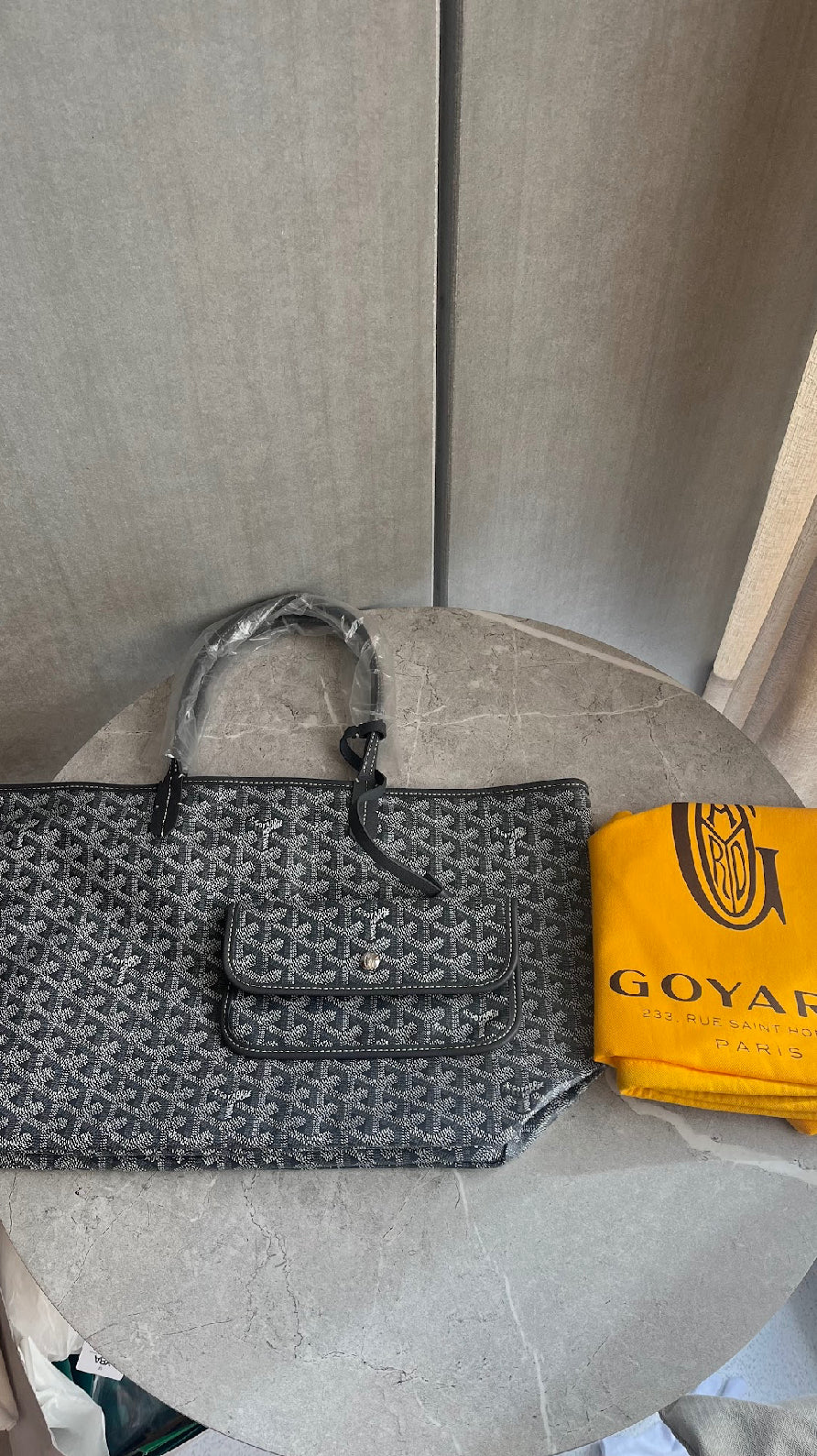 【GOYARD】サンルイ/グレー #834
