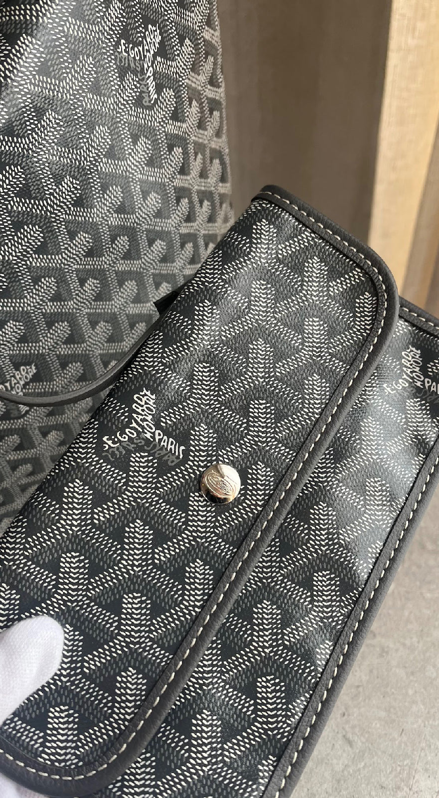 【GOYARD】サンルイ/グレー #834