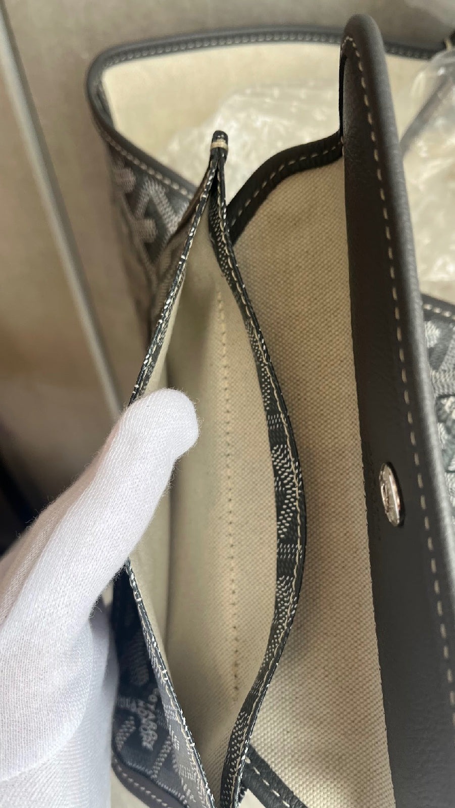 【GOYARD】サンルイ/グレー #834