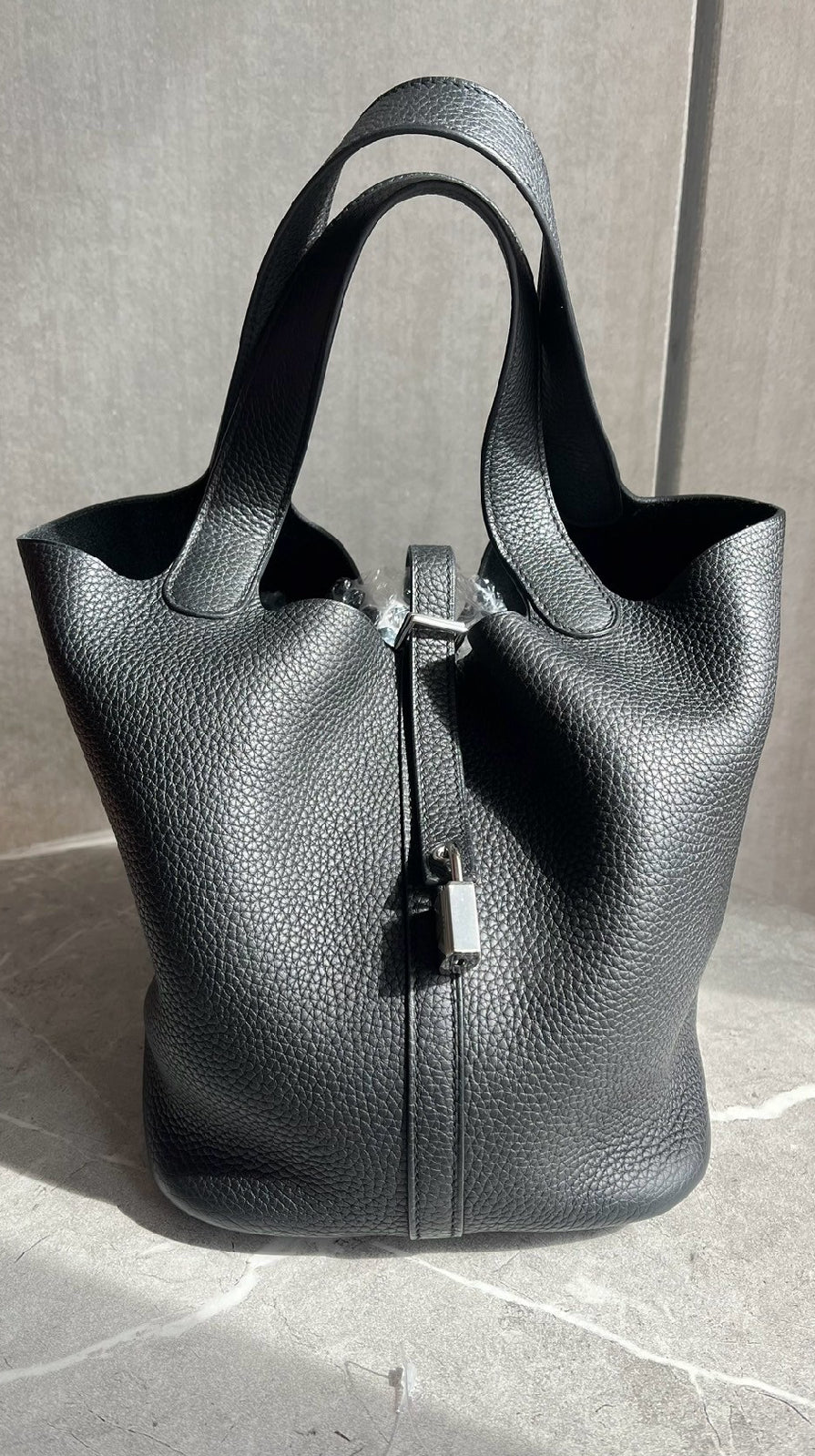 ピコタンロックMM/ノワール/シルバー金具 #1035