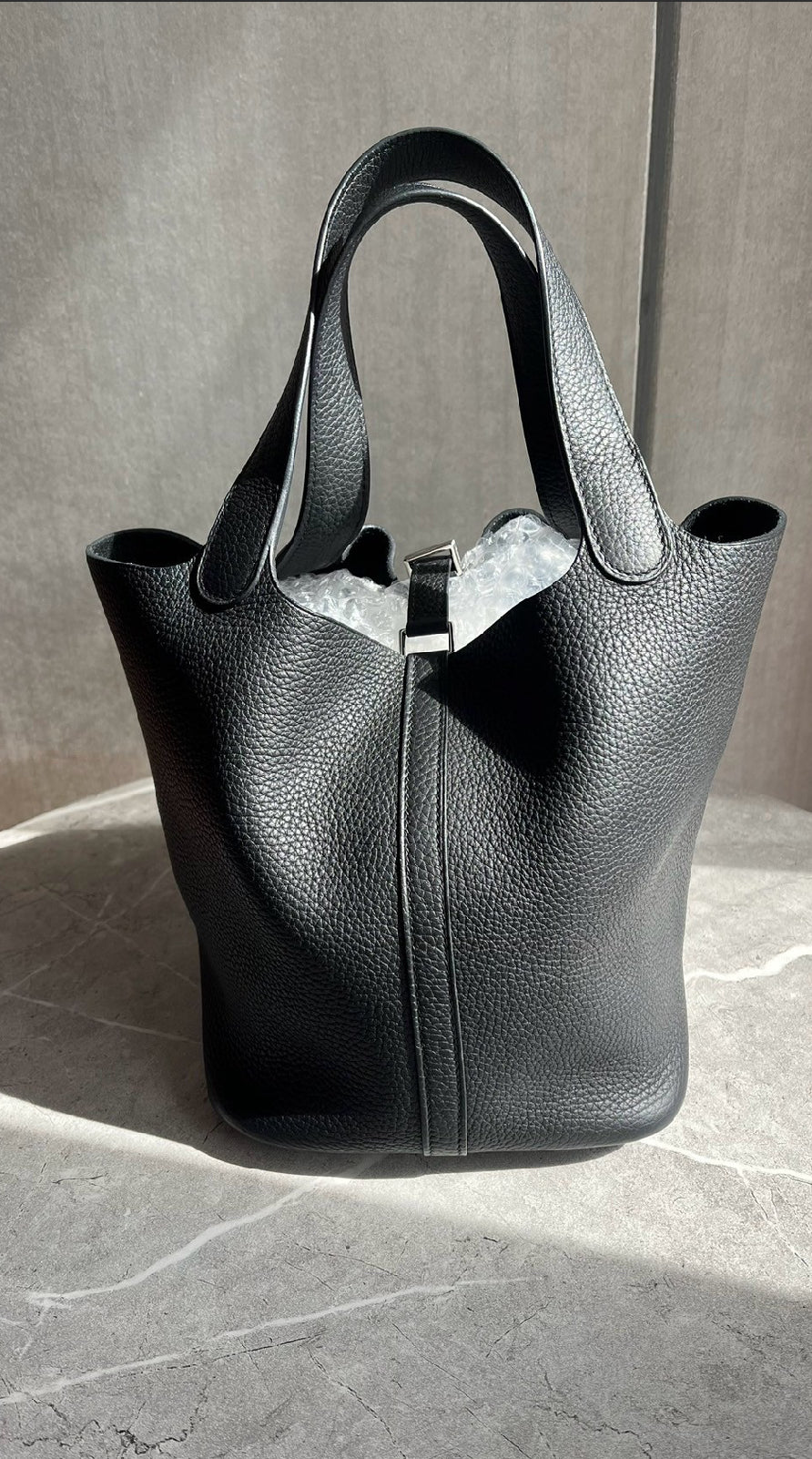 ピコタンロックMM/ノワール/シルバー金具 #1035