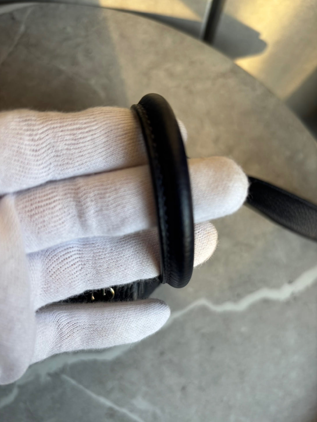 リンディミニ/ブルーニュイ/シルバー金具 #1089