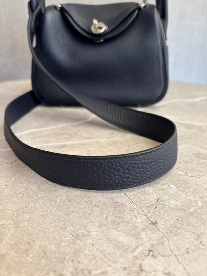 リンディミニ/ブルーニュイ/シルバー金具 #1089