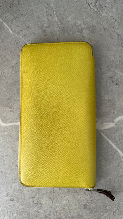 HERMES シルクイン／ロング ライム #2370