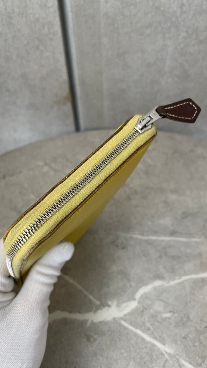 HERMES シルクイン／ロング ライム #2370