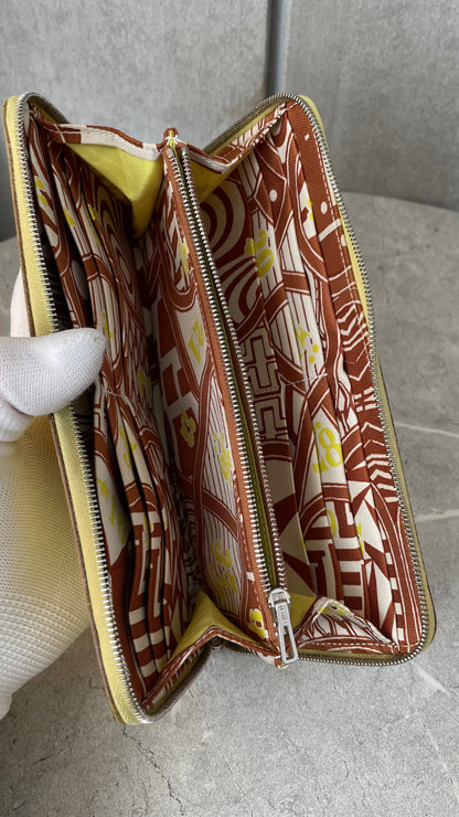 HERMES シルクイン／ロング ライム #2370