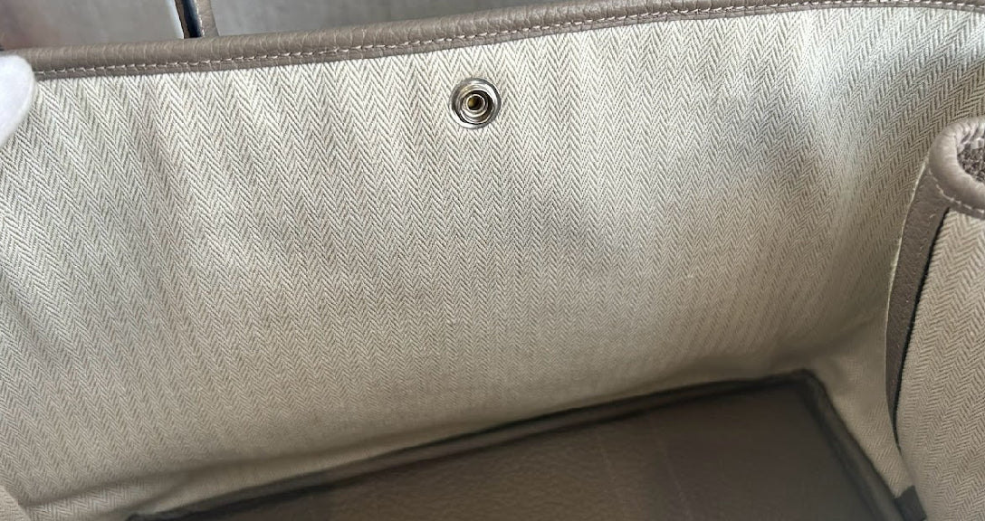 ガーデンパーティPM/オールレザー/トゥルティエールグレー #1124