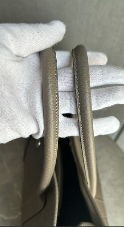 ガーデンパーティPM/オールレザー/トゥルティエールグレー #1124